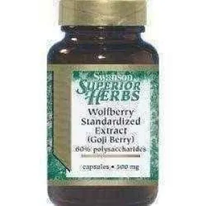 SWANSON Goji extract 500mg x 60 capsules