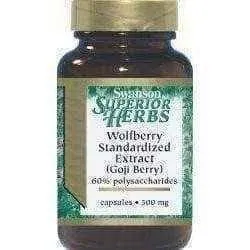 SWANSON Goji extract 500mg x 60 capsules