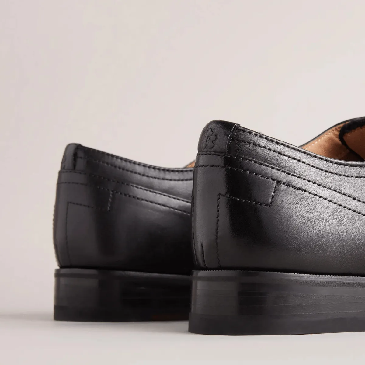 Ted Baker Carlen Mens Leather Oxford Shoes in Black