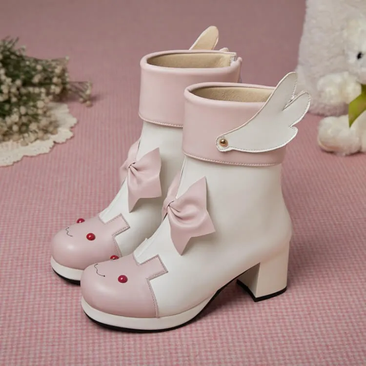 Uniwim Bunny Bow Wing Boots SE21838