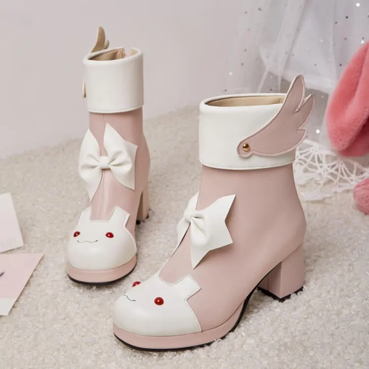 Uniwim Bunny Bow Wing Boots SE21838
