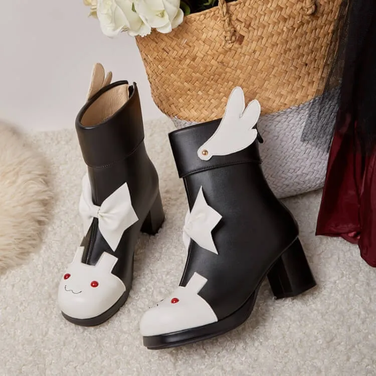 Uniwim Bunny Bow Wing Boots SE21838