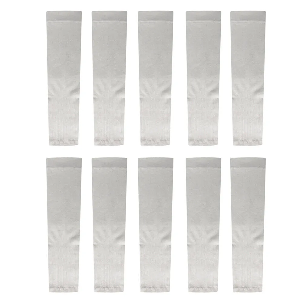 US 5~10Pairs Compression Cooling UV Protection Sun Sleeves Long Arm Cover Warmer