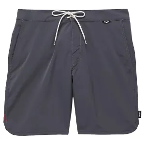 Vans Ever-Ride Scalloped Solid 18" Boardshorts - Asphalt