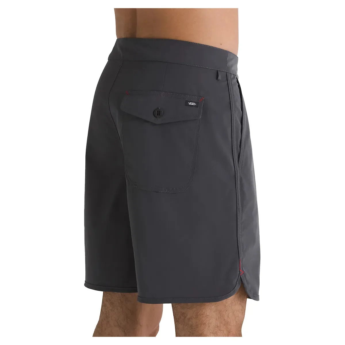 Vans Ever-Ride Scalloped Solid 18" Boardshorts - Asphalt