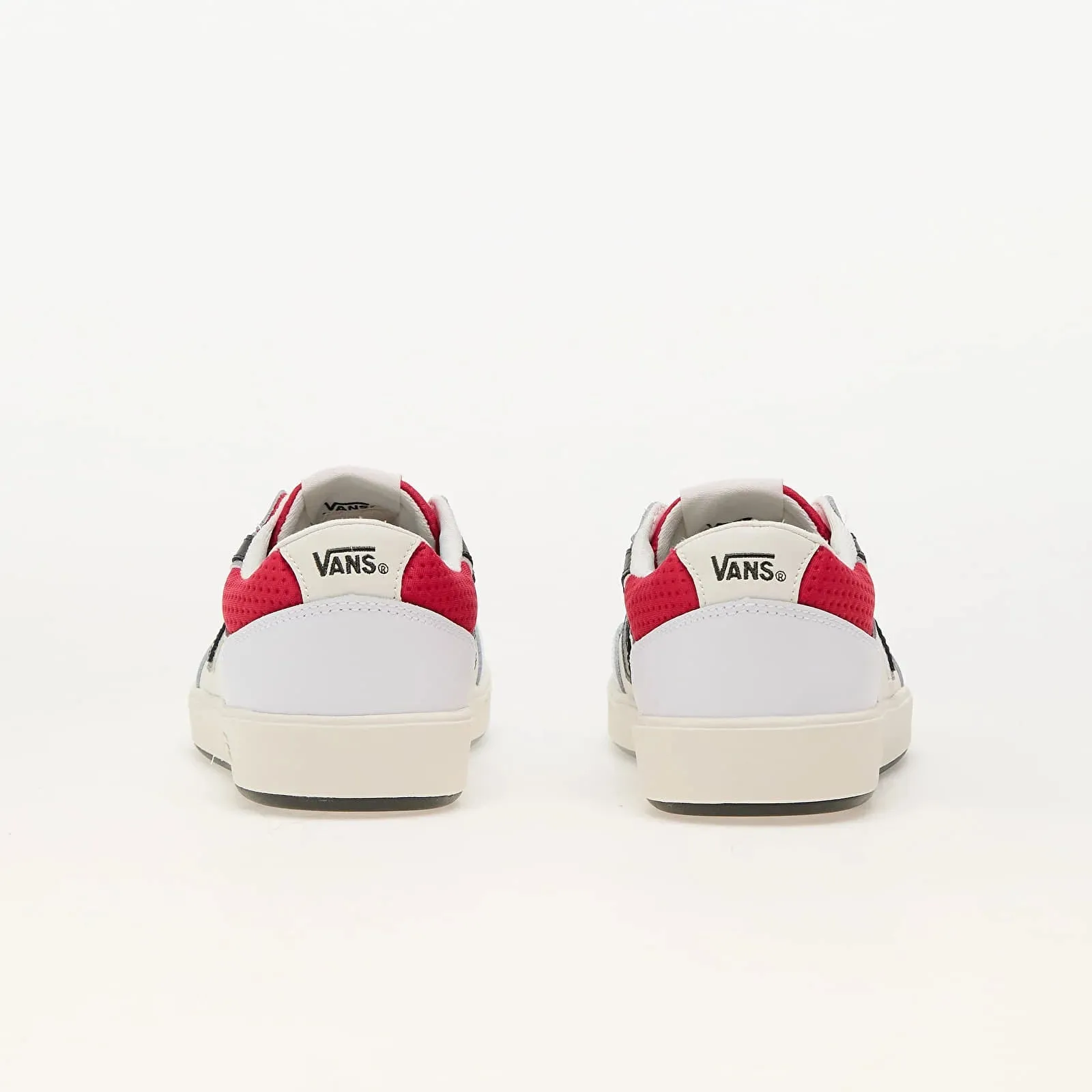 VANS Women's Lowland ComfyCush Leather Shoes Mixed Pop Marshmallow/Multi