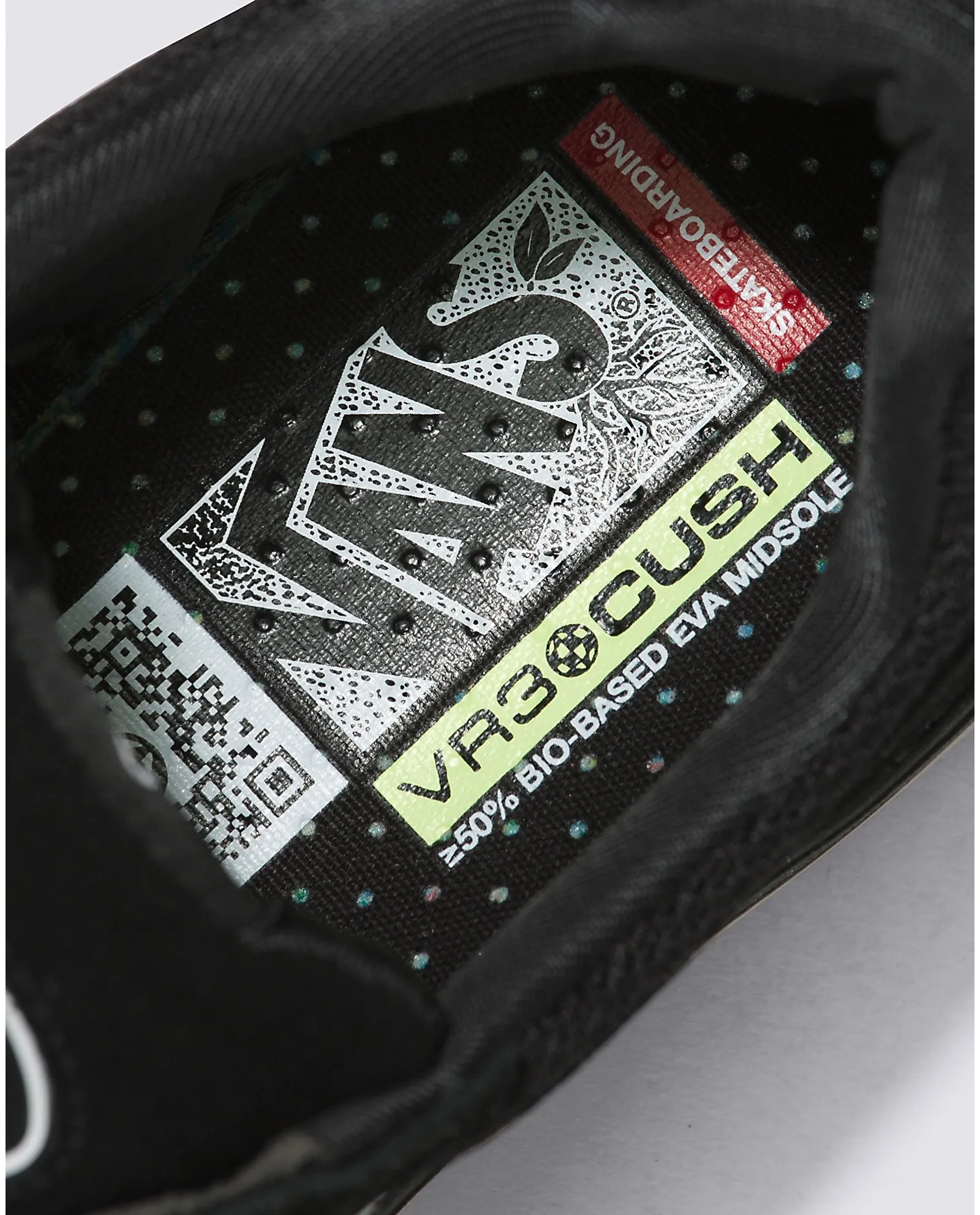 Vans Zahba Skateboard Shoe - Black/White