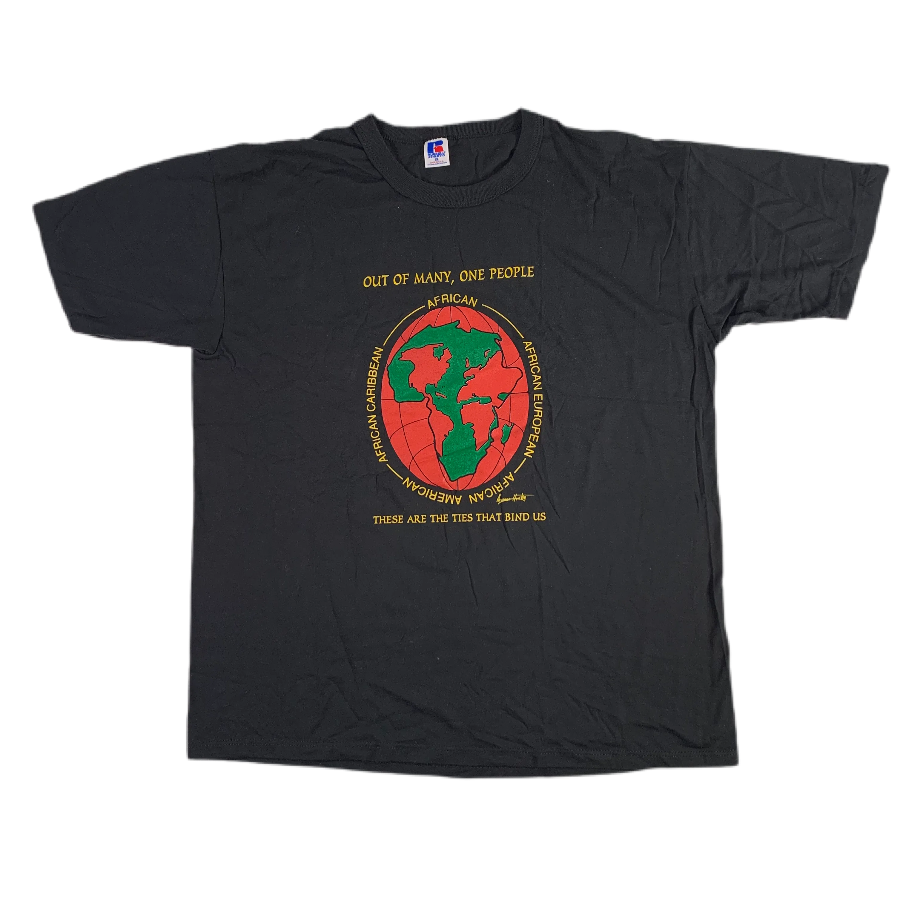 Vintage Manhattanville College "Black Student Union" T-Shirt