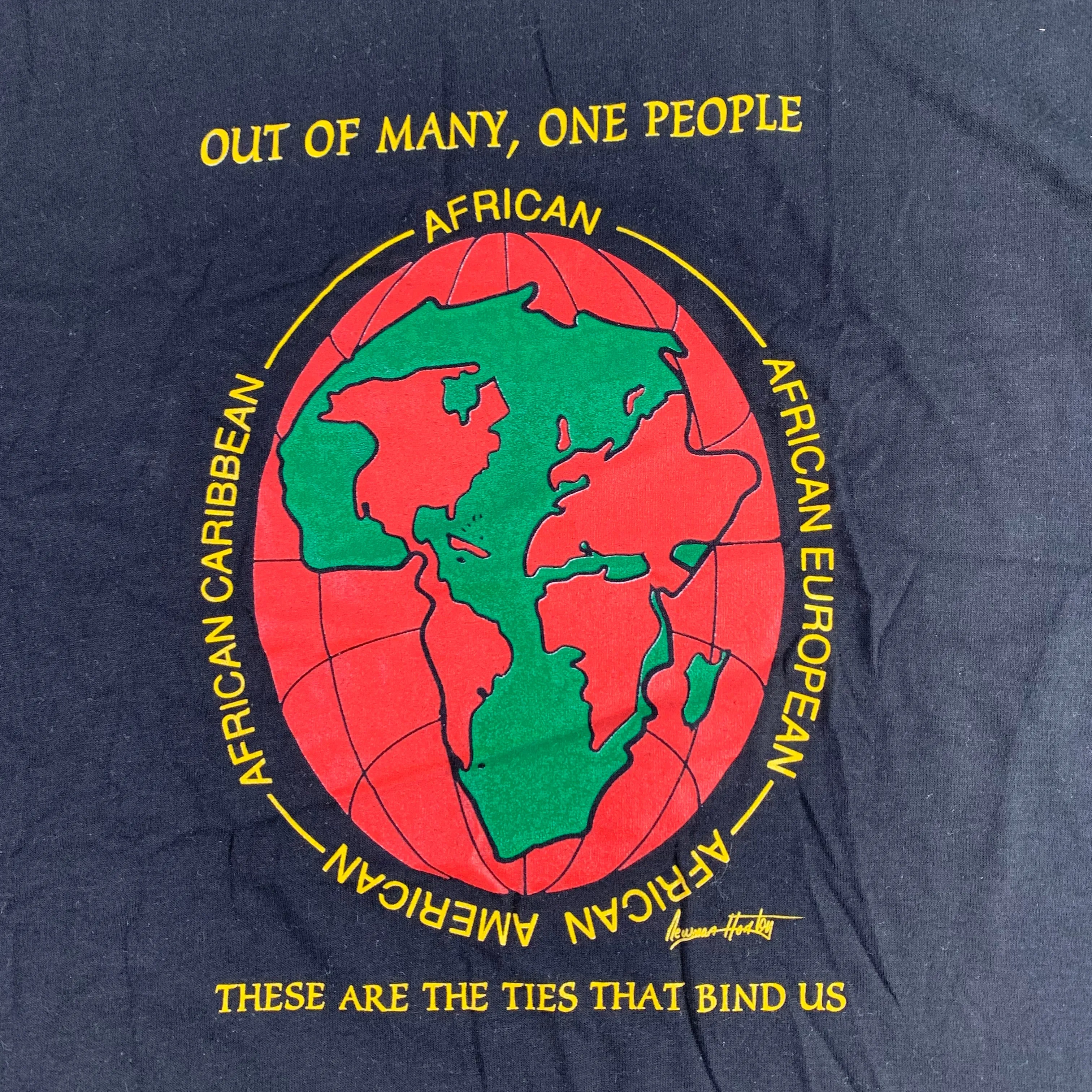 Vintage Manhattanville College "Black Student Union" T-Shirt