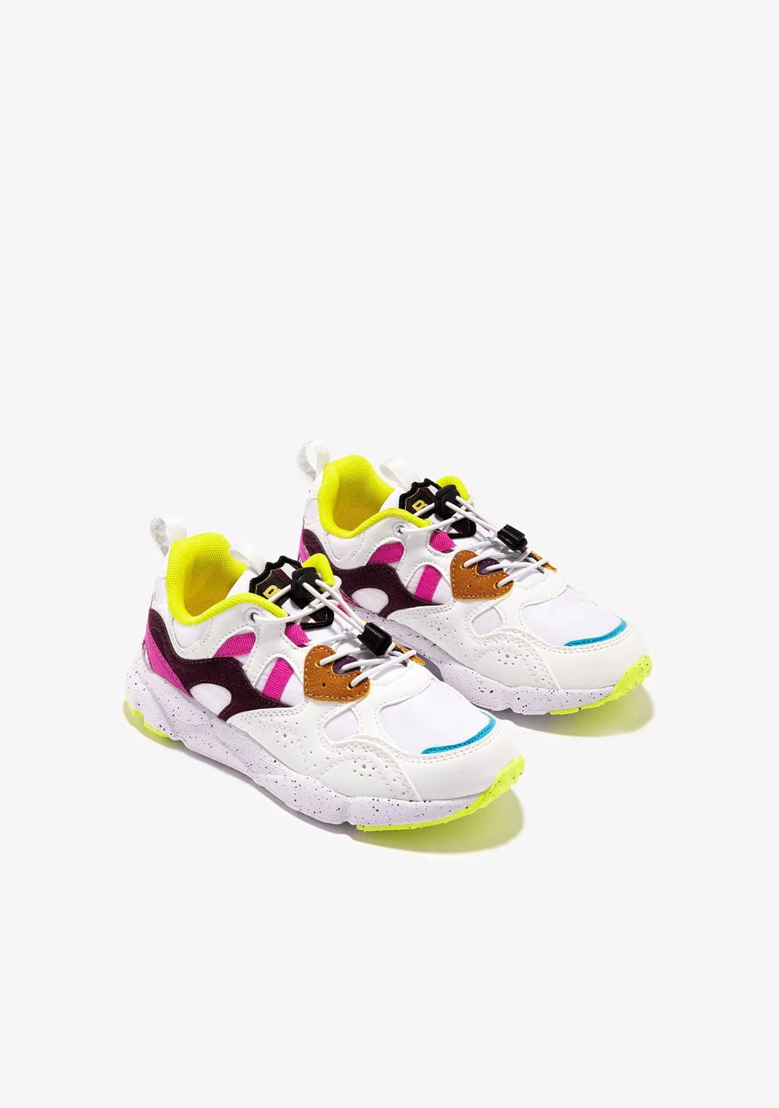 White Trail Sneakers B&W
