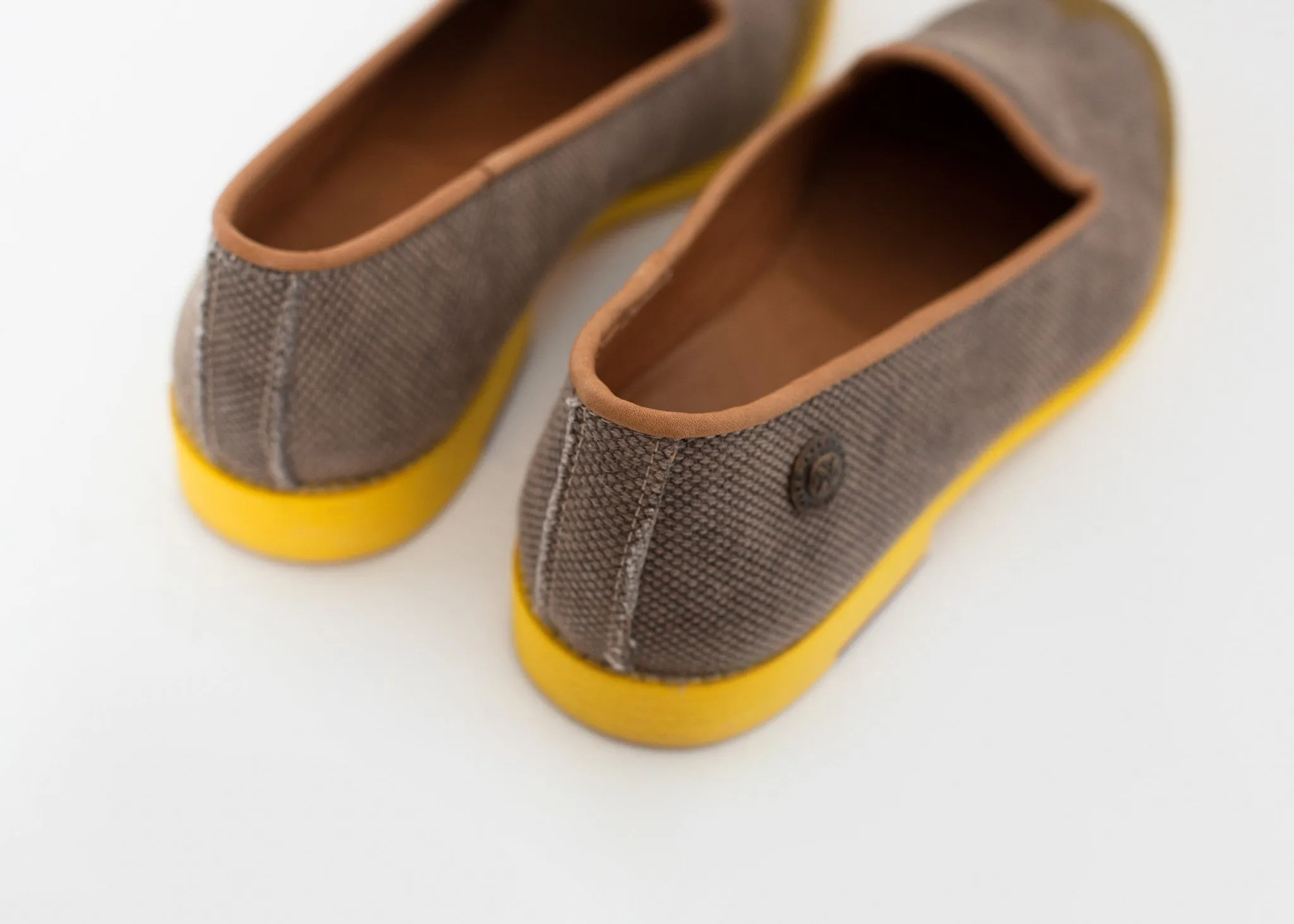 Wingtip Loafer in Yellow - Less Choice