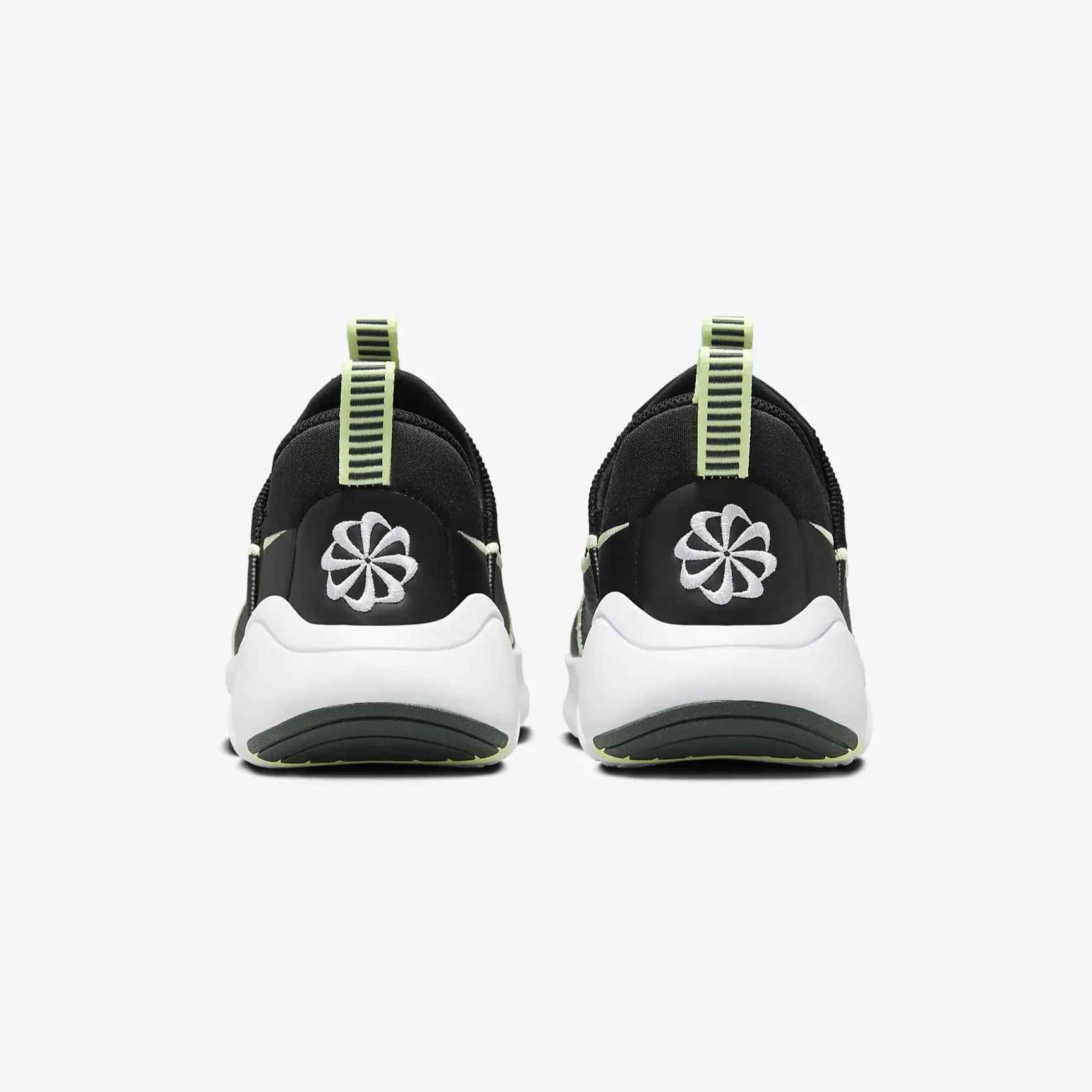 Women's / GS Nike Flex Plus 2 Running Shoe (Black/Vintage Green)(DV8999-008)