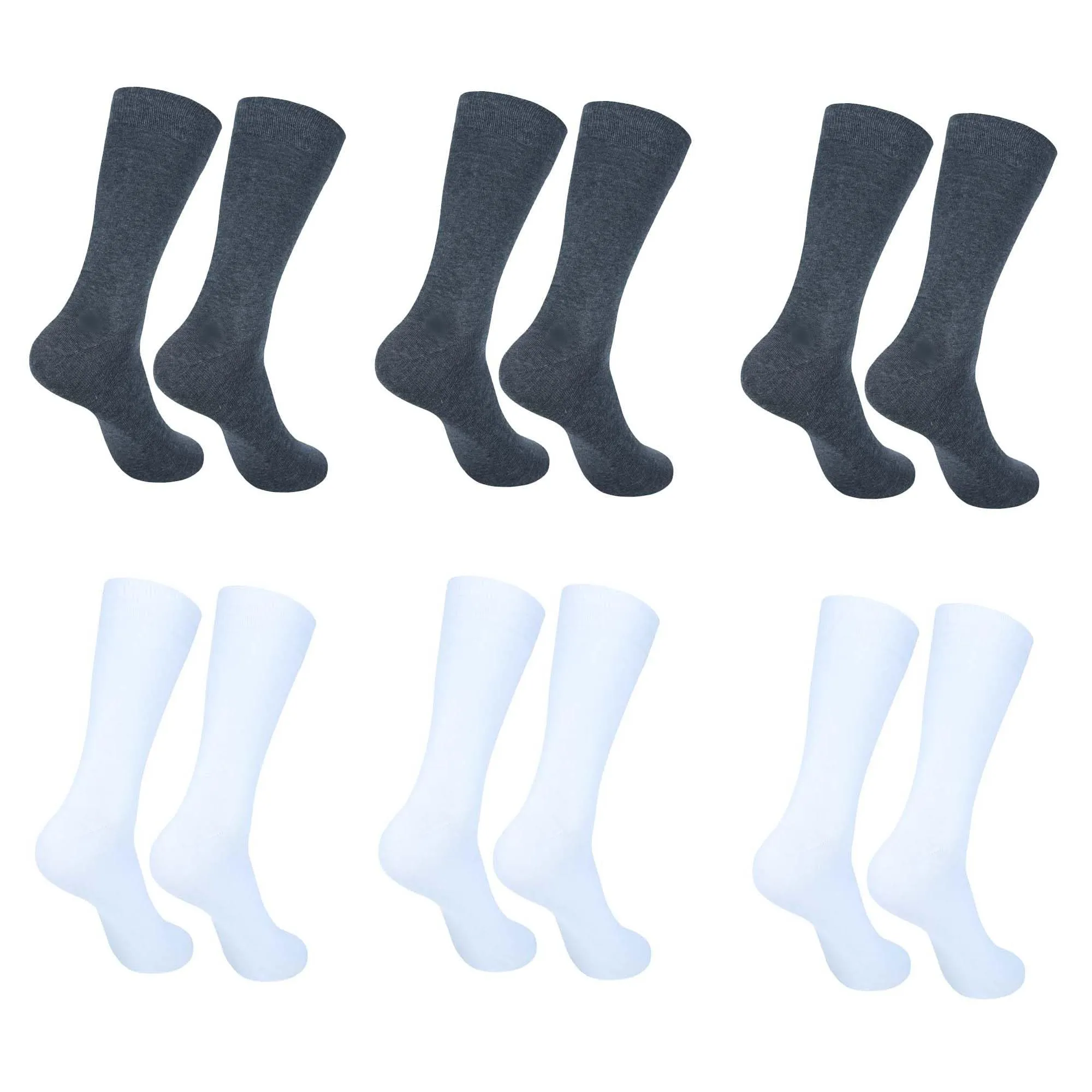 Womens Trouser Socks|Dress Socks Breathable Business Professional and Casual Wear Socks| Comfort Socks|Pack of 6