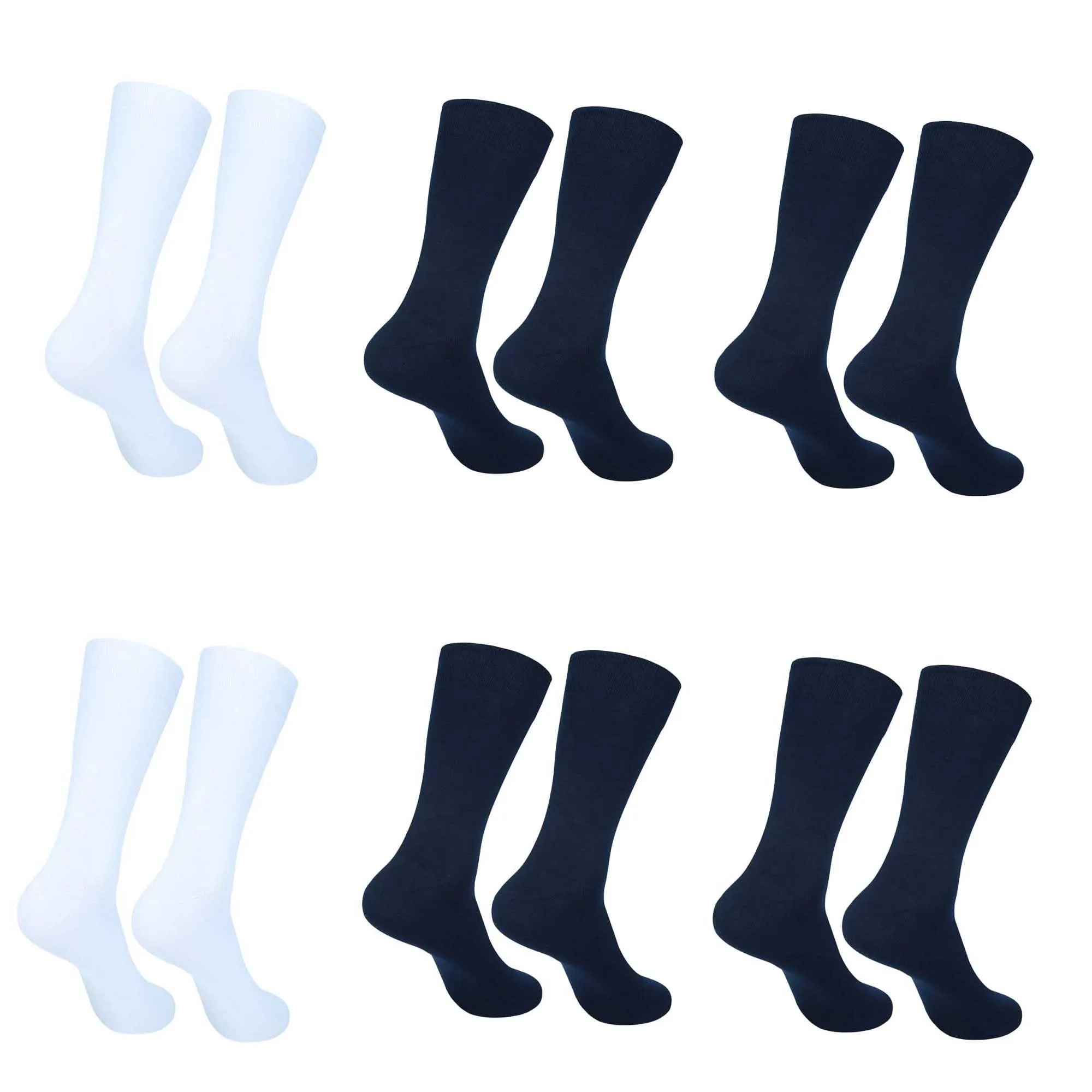 Womens Trouser Socks|Dress Socks Breathable Business Professional and Casual Wear Socks| Comfort Socks|Pack of 6