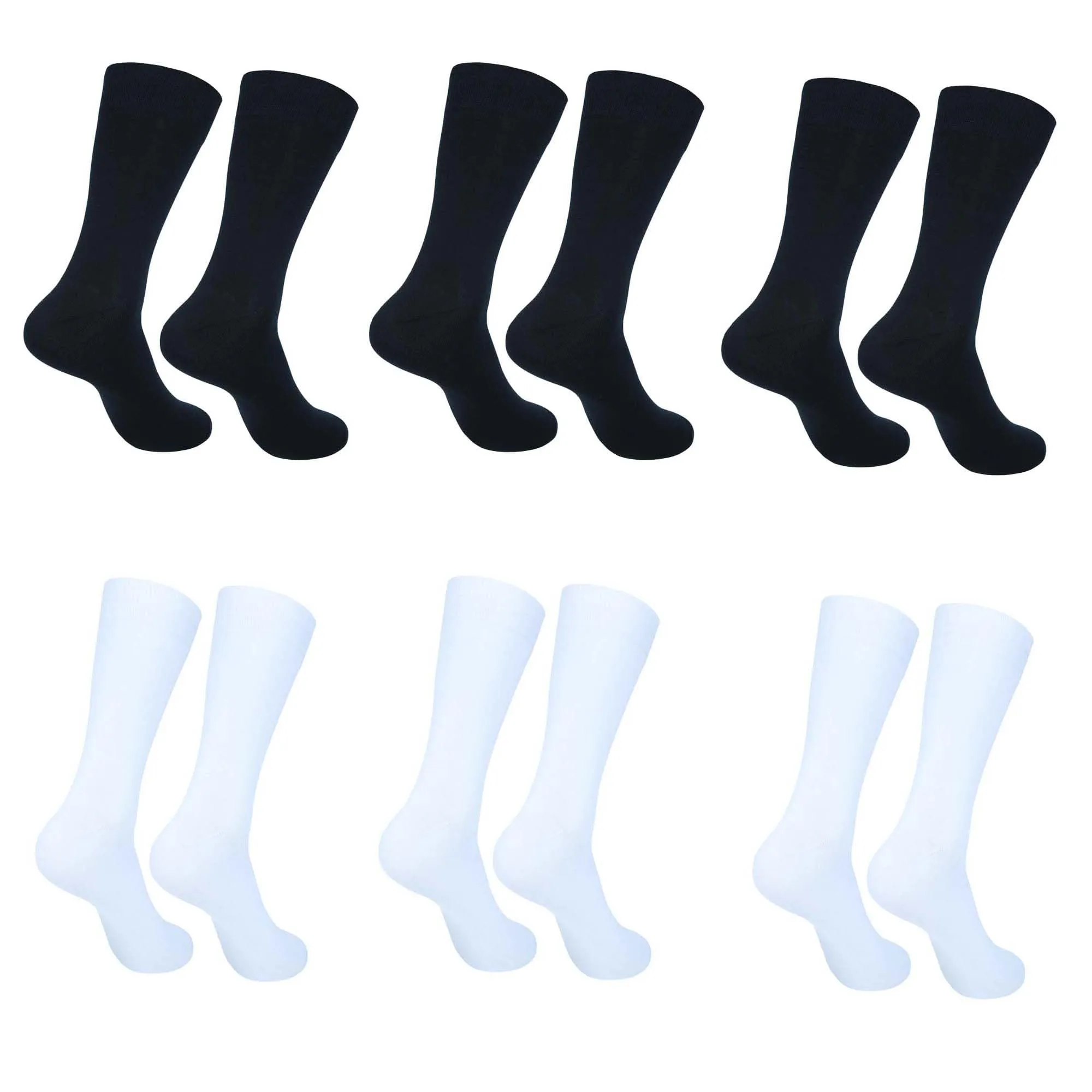 Womens Trouser Socks|Dress Socks Breathable Business Professional and Casual Wear Socks| Comfort Socks|Pack of 6