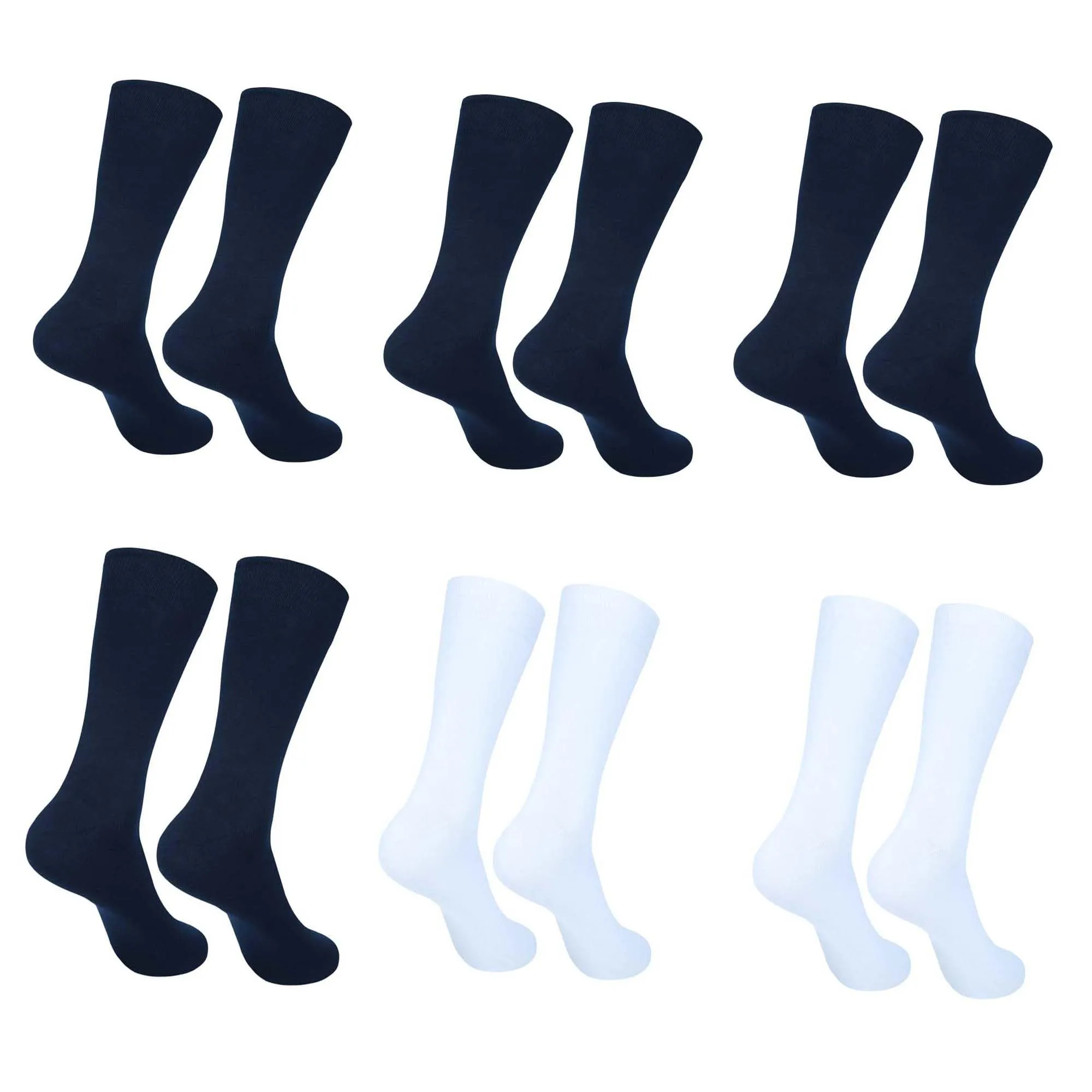 Womens Trouser Socks|Dress Socks Breathable Business Professional and Casual Wear Socks| Comfort Socks|Pack of 6