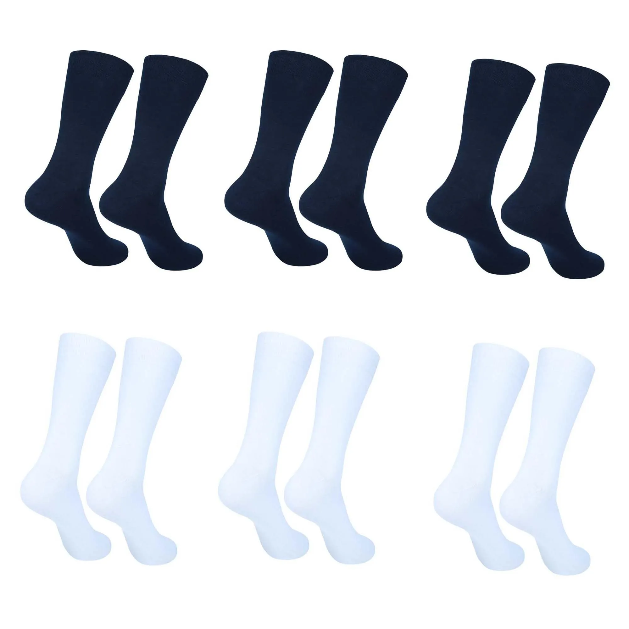 Womens Trouser Socks|Dress Socks Breathable Business Professional and Casual Wear Socks| Comfort Socks|Pack of 6