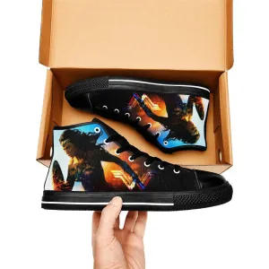 Wonder Woman Shoes High Top Sneakers for Kids and Adults