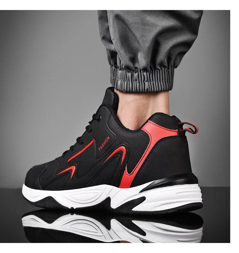 Yeknu NEW Men's Casual Shoes Fashion Teenager Outdoor Sports Athletic Walking Sneakers Student Training Shoes For Men Large Size 35-48