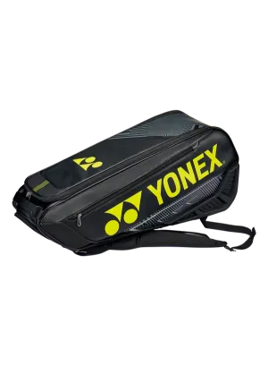 Yonex BA02326 Expert Racket Bag 6pcs (Black/Yellow)