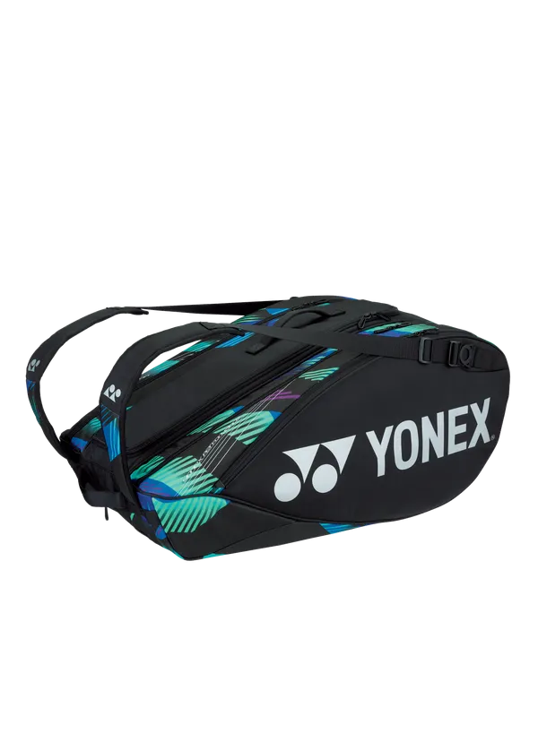 Yonex BA92229 Pro Racket Bag 9pcs (Green/Purple)